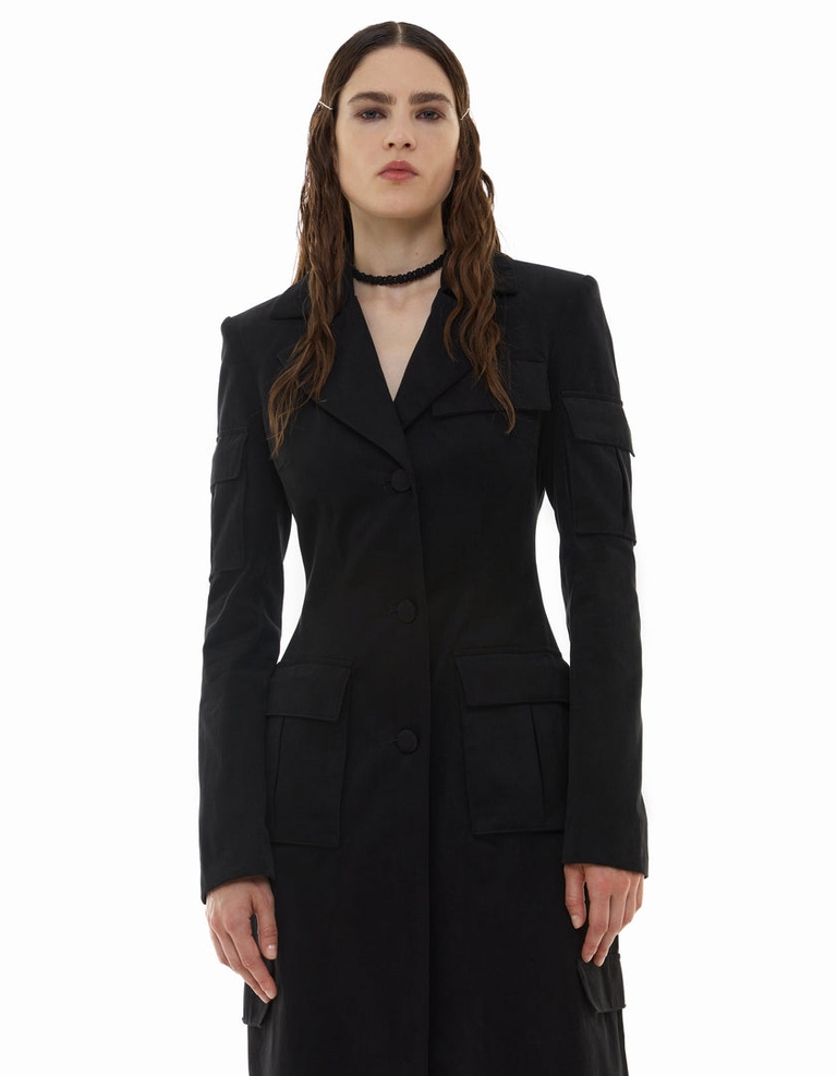 Wicca Coat Black