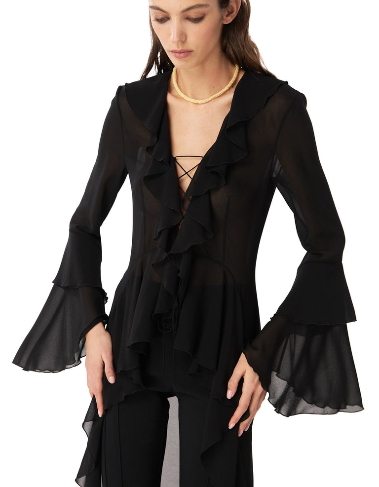 Aurora Tunic Black