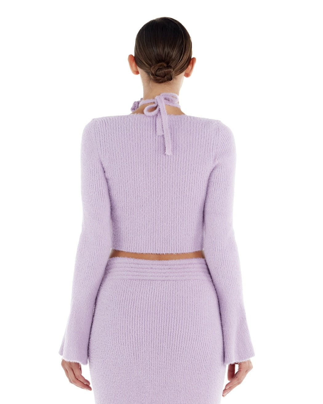 Softy Rose Choker Lilac